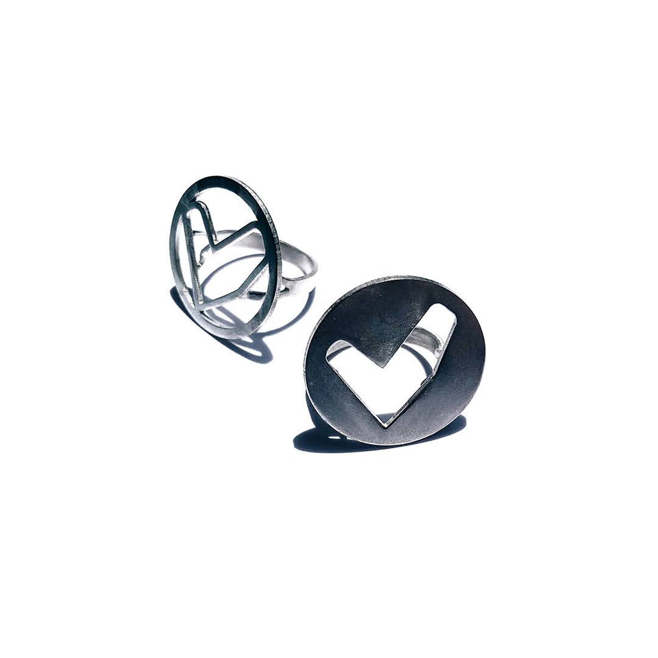 Full Circle Heart Ring